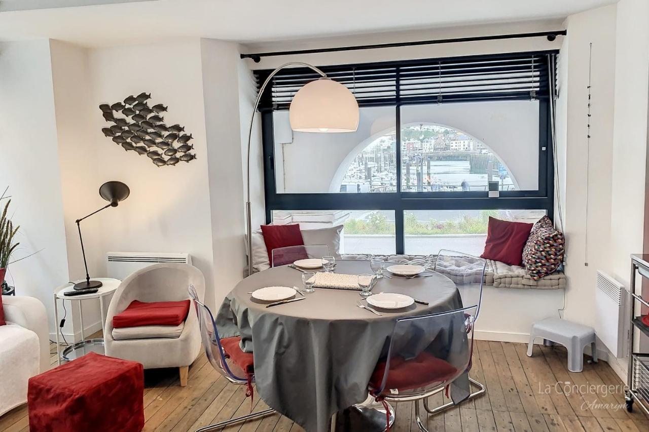 Ferienwohnung Dm20 - Les Arcades Vue Sur Le Port Dieppe Exterior foto